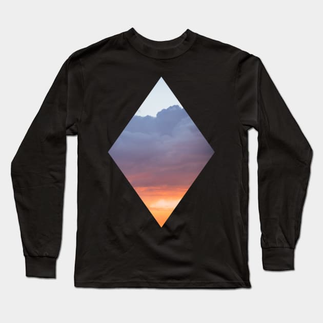 Colorful Skies Long Sleeve T-Shirt by GrayLess